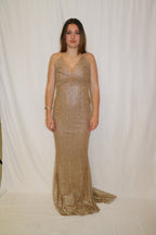 GOLD MERMAID GOWN