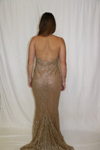 GOLD MERMAID GOWN