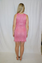 PINK NATALIA MINI DRESS