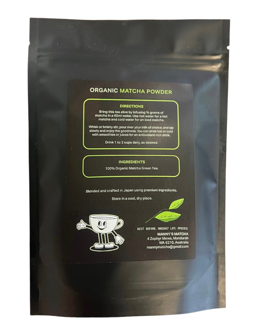 Manny's Matcha Powder