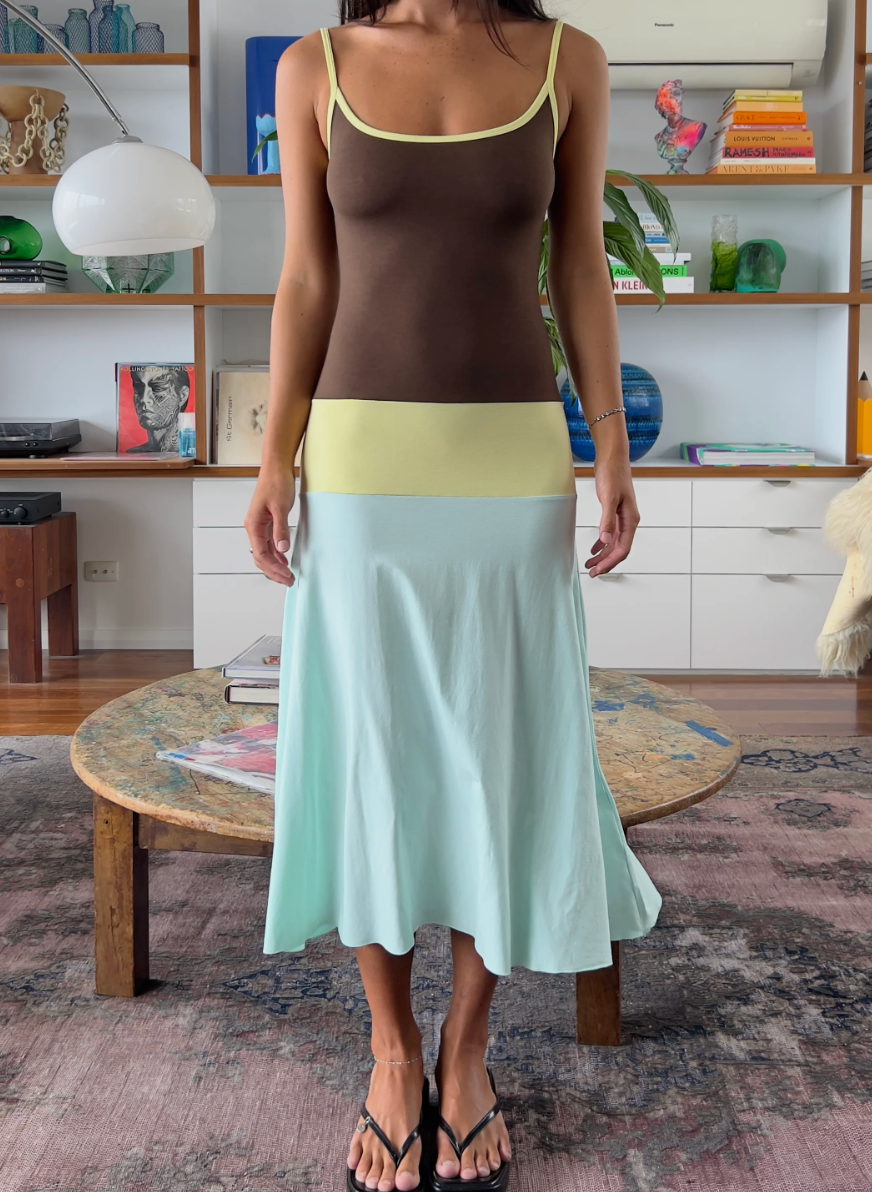 LUCY MIDI DRESS | BLANCH